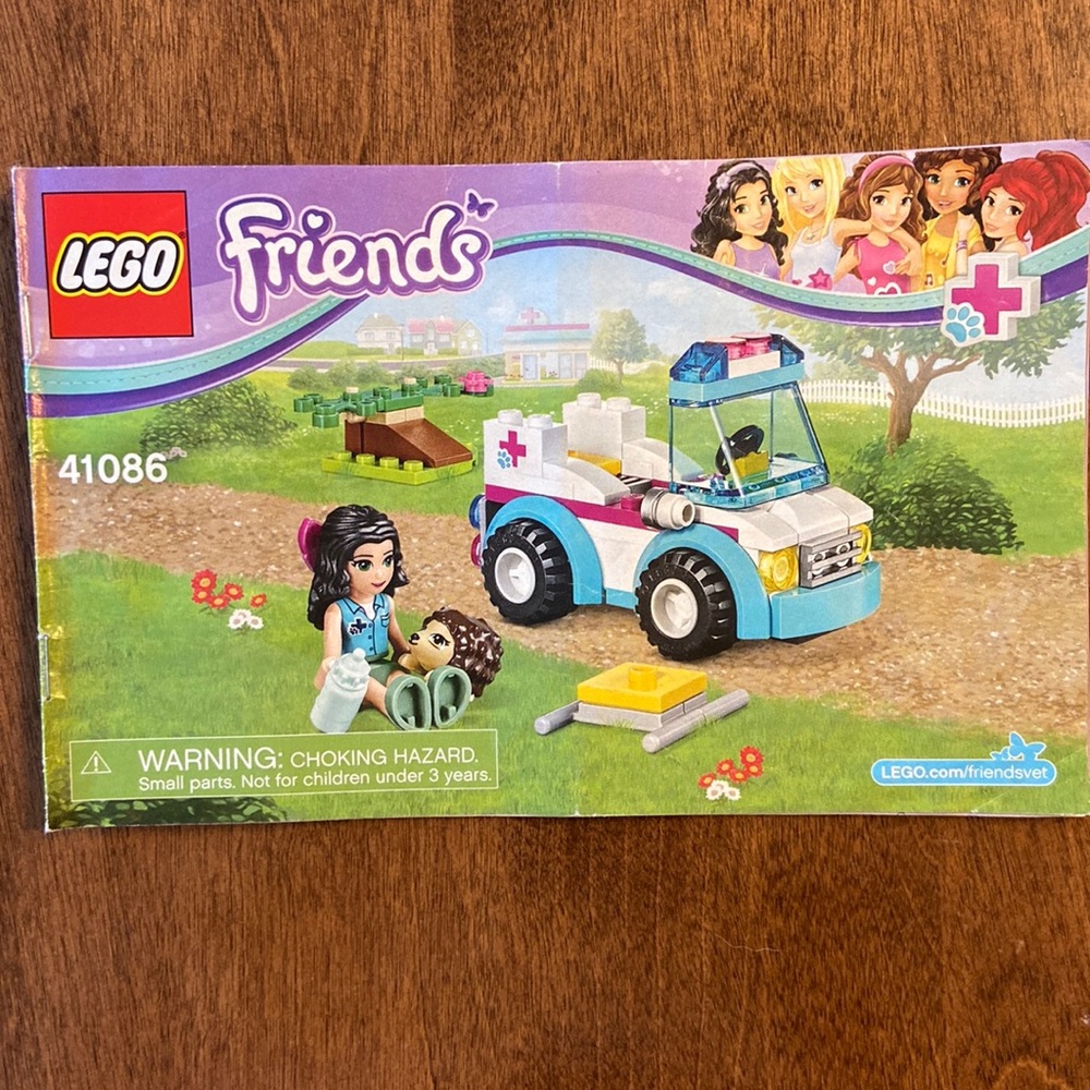 Lego Friends Vet Car
